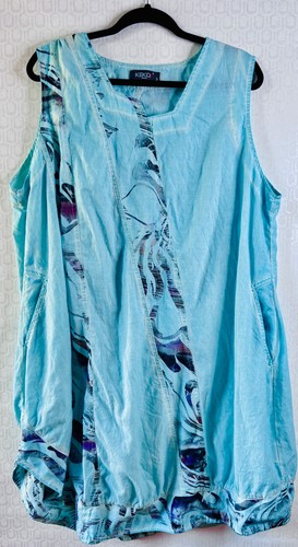 Kekoo blue abstract batik - abstract,