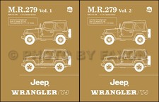 1987 1988 Jeep Wrangler and YJ