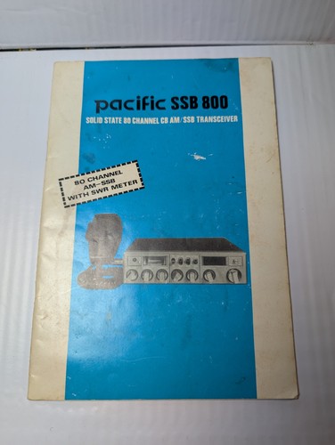 Vintage pacific ssb 800 - vintage, cb