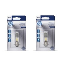 2 MTECH P15D T19 12W LED BULBS FOR QUAD YAMAHA RAPTOR 250 350 450 700