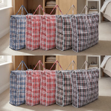 20x JUMBO LAUNDRY BAGS Zipped