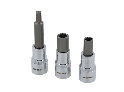 3pc socket set - drive, for