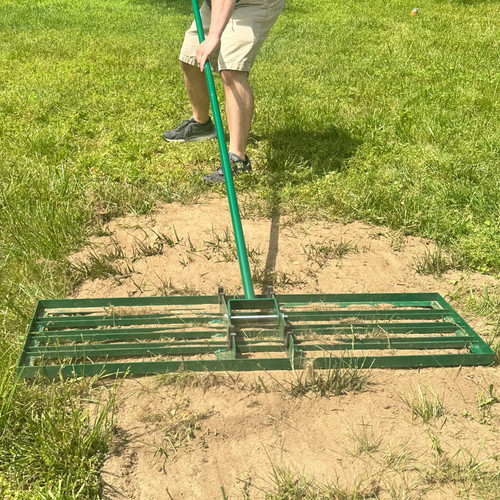Landzie lawn leveling rake - rake,