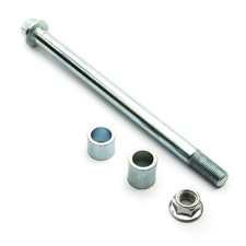 Silver SDG Wheel Rim 15mm Rear Axle Spindle 220mm 50cc 70cc 90cc 110cc Pitbike