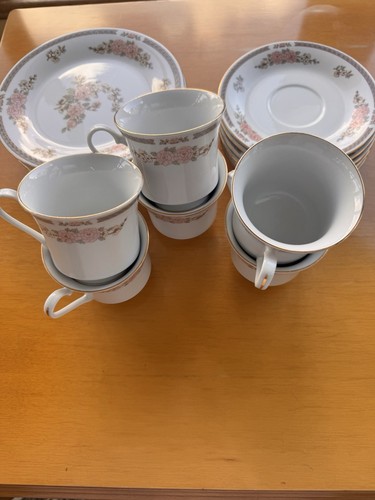 Floral bone china tea - china, of