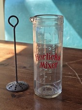 Horlicks vintage glass mixer - horlicks-,