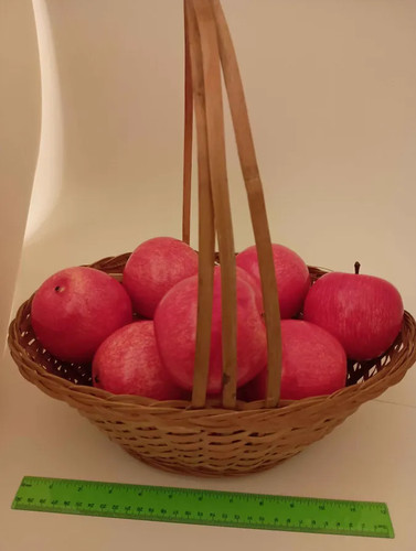 Wicker decorative basket - wicker,