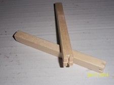 5 PAIRS OF NORWICH CANARY SHOW CAGE PERCHES.