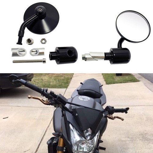 Round motorcycle rearview - round,