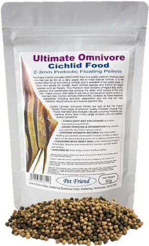 Cichlid pellet food ultimate - cichlid,