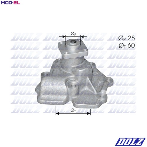 Water pump engine cooling - water,