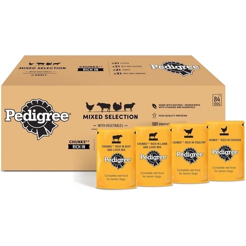 100g pedigree senior dog - 100g,