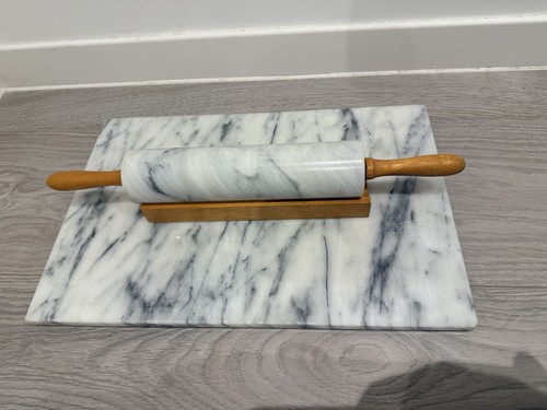 Marble rolling pin - marble, on