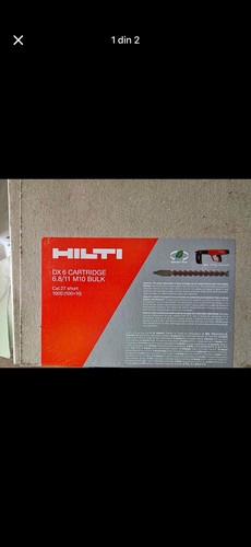 Hilti cartridges for dx6 - for,