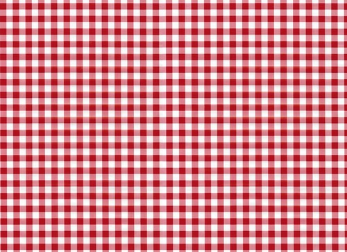 Red chequered gingham - chequered,