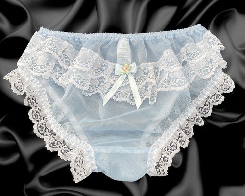 Baby blue frilly sissy - baby,