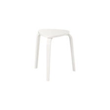 IKEA 3-Legged Solid Wooden Stool Stackable Extra Seat Side Table UK