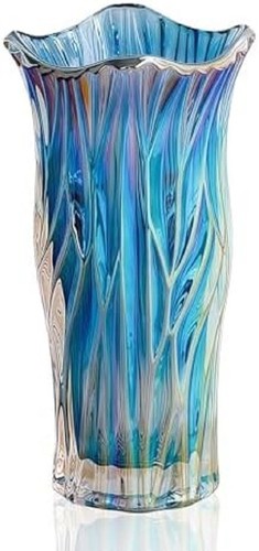 Large glass vase for flowers - glass,