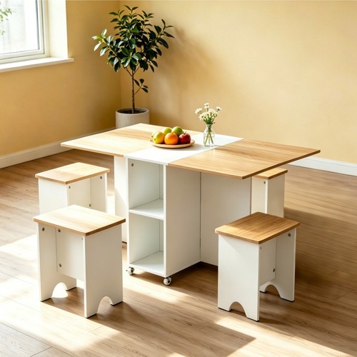 Folding dining table - folding,