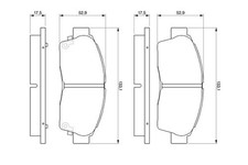4x ✅Fits BOSCH 0 986 461 123
