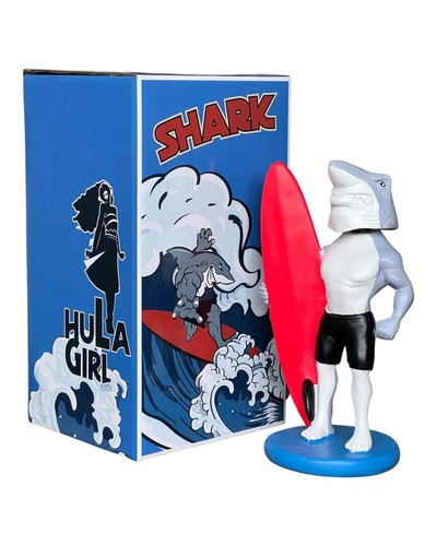 Hawaiian shark bobblehead - shark, doll