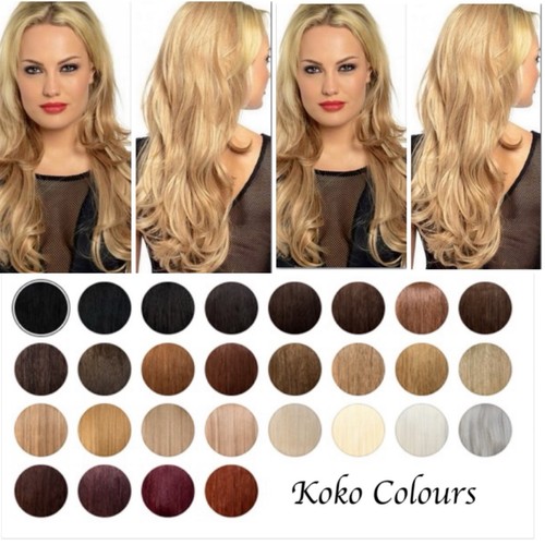 Koko half wig - 28", long