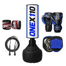 Punch Bag Kids with Gloves Filled 3ft Freestanding Boxing Bag Set for Junior