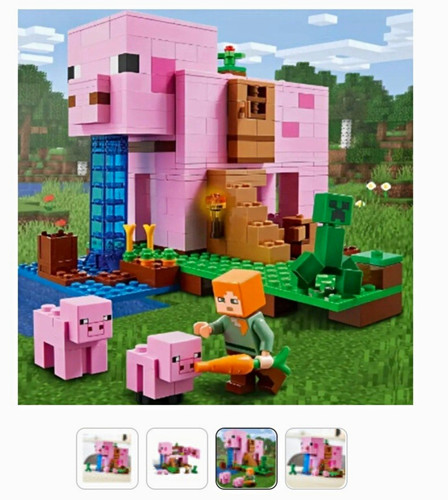 Minecraft the pig house - minecraft,
