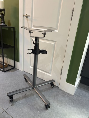 Grey stand dryer - dryer, on