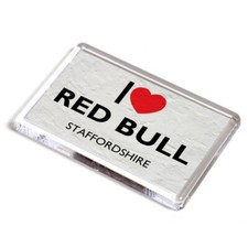 FRIDGE MAGNET - I Love Red