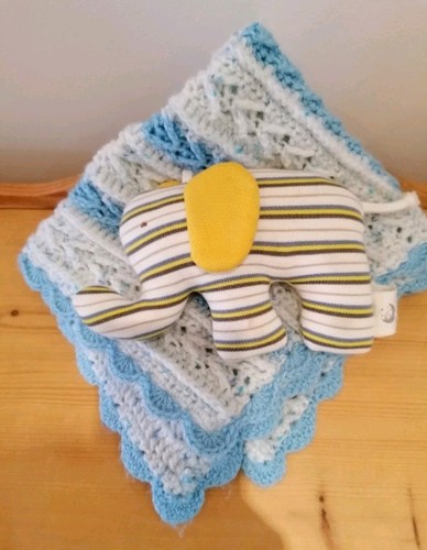 Baby blanket and elephant - blanket,
