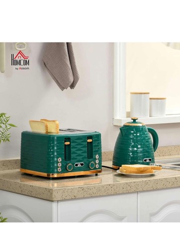 Homcom kettle and toaster - kettle,