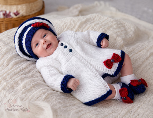 Baby knitting pattern 53 - pattern, dk