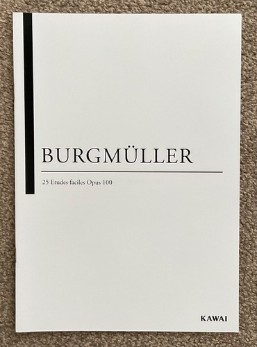 Burgmüller etudes opus - 25,