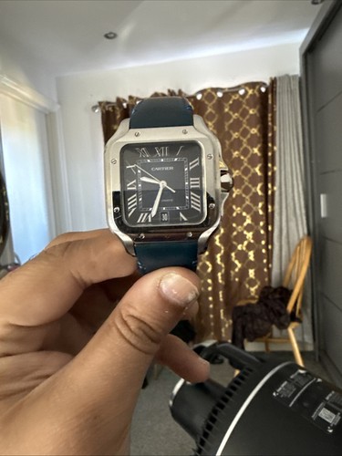 Cartier santos blue - cartier,