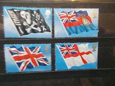 GB 2001 Commemorative Stamps~Flags~Stamps from M/S~Unmounted Mint Set~UK 