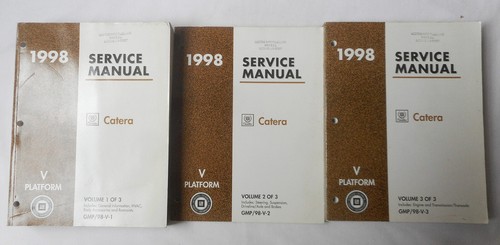 1998 cadillac catera service - catera,