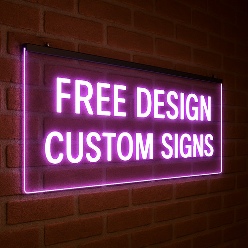 Personalised 100cm 30cm neon - personalised, x