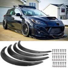 For Mazda3 Mazda Speed 3 Flexible Fender Flares Wide Body Wheel Arches Mudguards