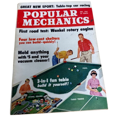 Vintage popular mechanics - vintage,