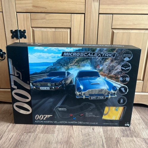 007 micro scalextric aston - 007,