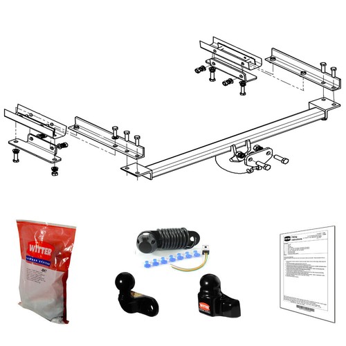 Witter towbar for nissan note - for,