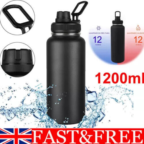 Stainless steel water bottle - water,
