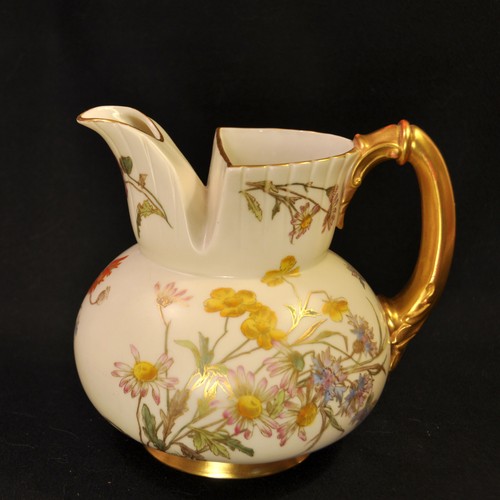 Royal worcester pitcher - worcester, blush