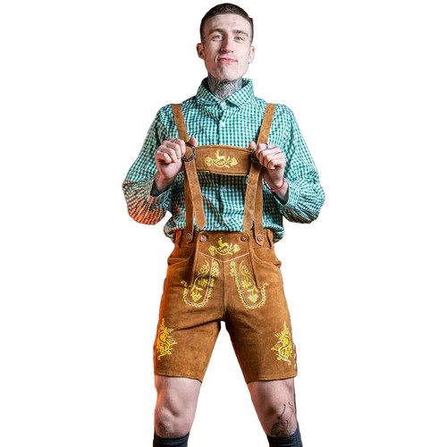 Men lederhosen real suede - men,s,