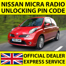 ✅NISSAN MICRA CAR RADIO NAVIGATION UNLOCKING PIN CODE DECODE FOR ALL MODELS✅