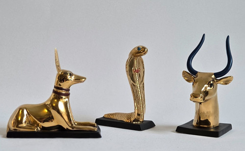 Franklin mint egyptian animal - mint,