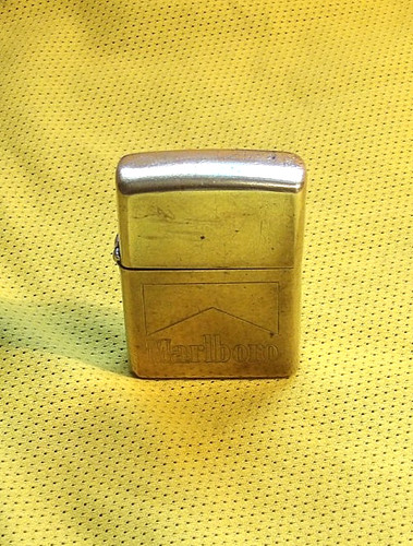 Vintage solid brass marlboro - solid,