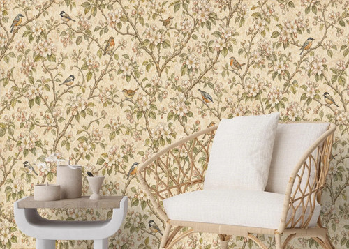 Cream blossom songbird - blossom,
