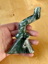 Druzy Moss Agate Crystal